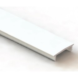 Difusor Opal para Perfil Aluminio LINE, barra de 2 ó 3 Metros