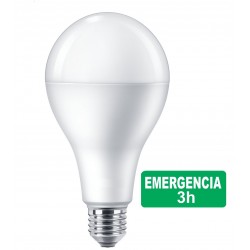 Lámpara LED Standard A65 E27 7W EMERGENCIA 3H