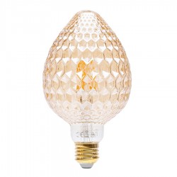 Lámpara LED Pinya Gold E27 4W Filamento 1800ºK