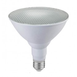 Lámpara LED PAR38 E27 18W 230V, ángulo 120º IP65